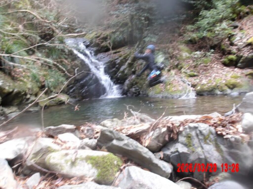 2026.3.20　伊豆・三階滝沢↓中ノ沢↑（沢登り）