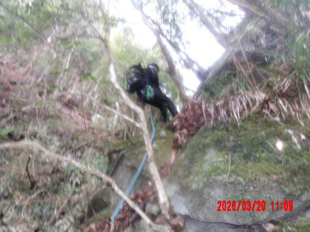 2026.3.20　伊豆・三階滝沢↓中ノ沢↑（沢登り）