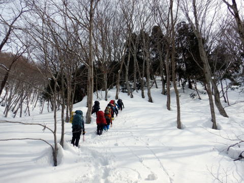 2022.2.12-13　赤沢山（雪山）
