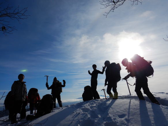 2022.2.12-13　赤沢山（雪山）