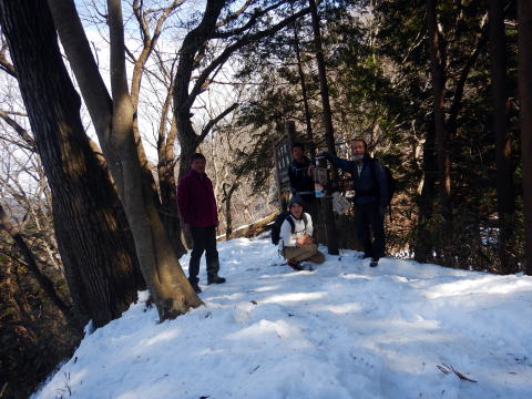 2022.2.19　陣馬山（尾根歩き）