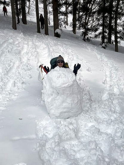 2022.2.12-13　赤沢山（雪山）