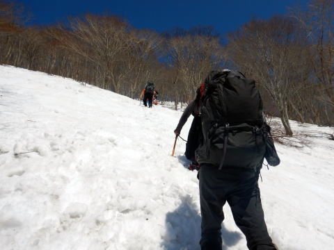 2022.4.9-10　巻機山（雪山）