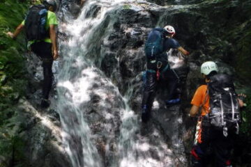 2022.6.4　西丹沢・マスキ嵐沢（沢登り）