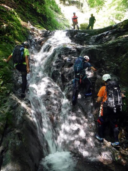 2022.6.4　西丹沢・マスキ嵐沢（沢登り）