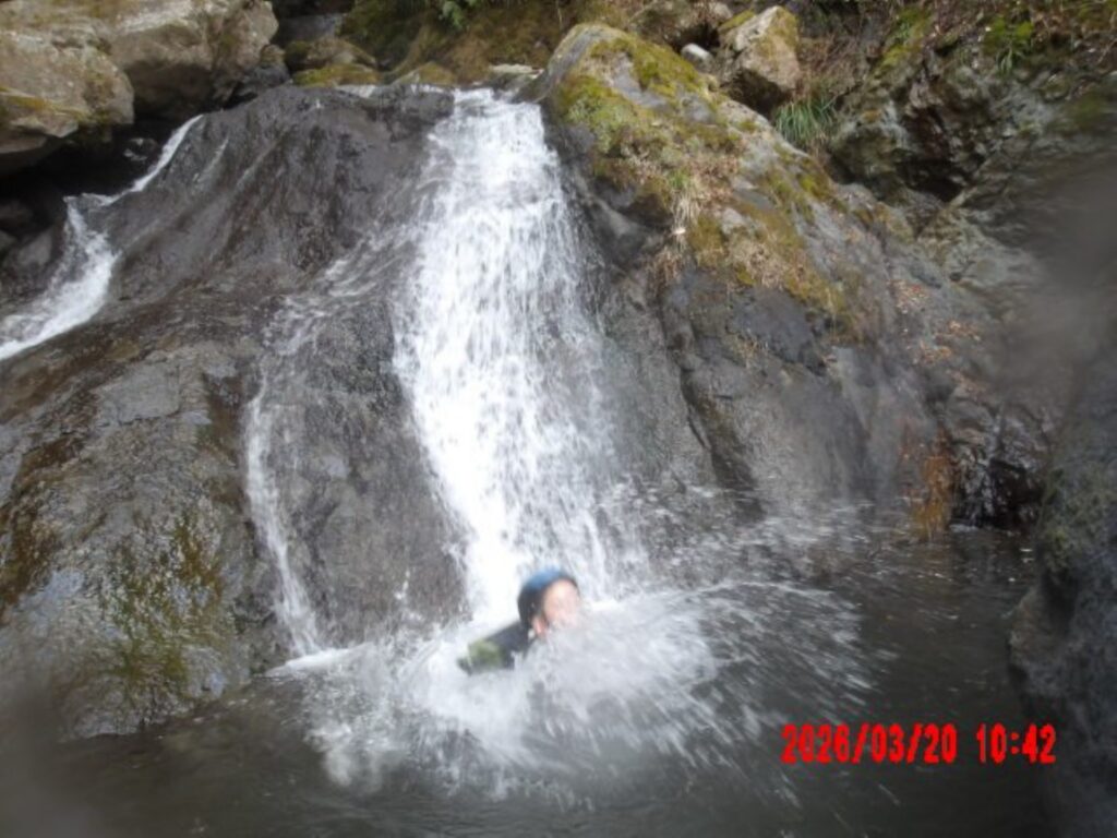 2026.3.20　伊豆・三階滝沢↓中ノ沢↑（沢登り）