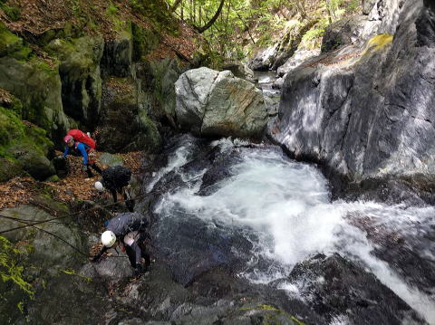 2022.5.7-8 荒沢谷(沢登り)