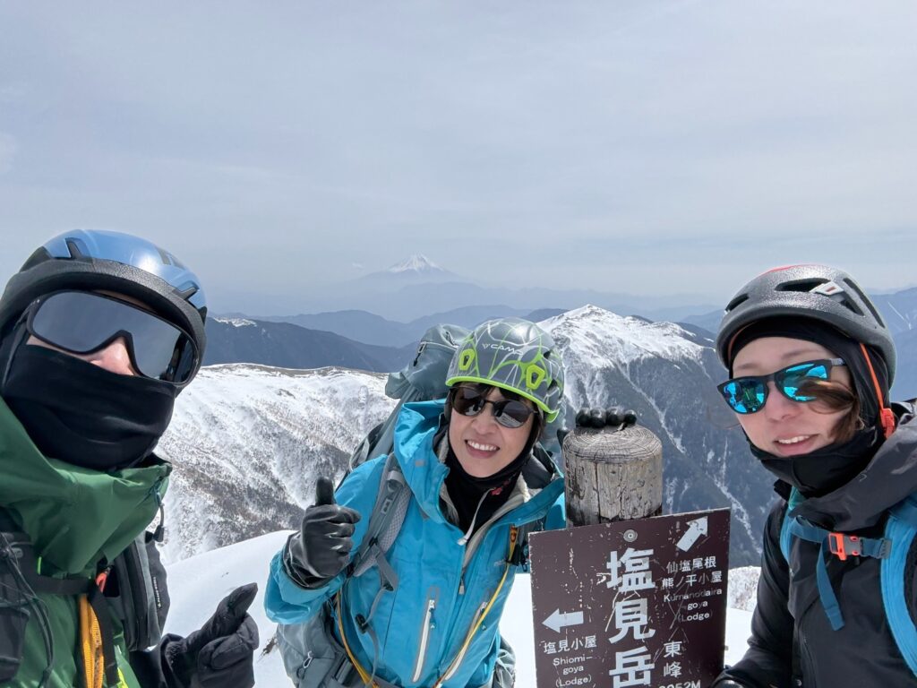 2026.3.21-23 南ア・塩見岳(雪山)