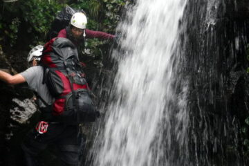 2020.8.14-16　奥只見・シロウ沢～中門沢～会津駒ヶ岳（沢登り）