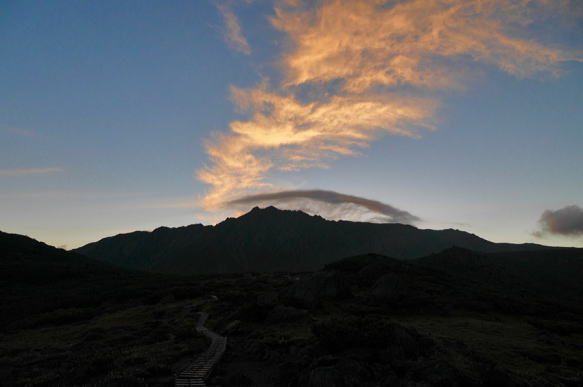 2020.8.23-27　北ア・雲ノ平～鷲羽岳～三俣蓮華岳～黒部五郎岳（尾根歩き）