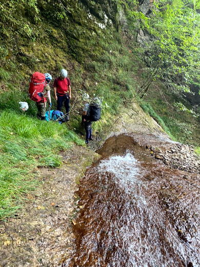 2020.9.21-22　根羽沢大薙沢左俣（沢登り）