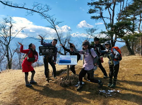 2019.1.26　百蔵山（ハイキング）