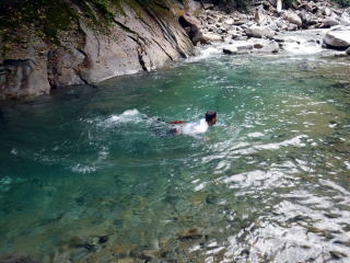 2020.8.9-10　釜ノ沢西俣（沢登り）