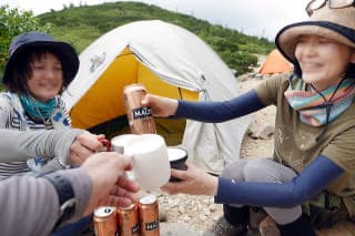 2020.8.23-27　北ア・雲ノ平～鷲羽岳～三俣蓮華岳～黒部五郎岳（尾根歩き）