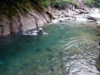 2020.8.9-10　釜ノ沢西俣（沢登り）