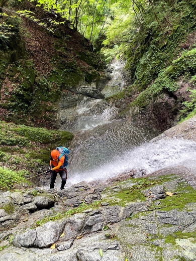 2020.8.2　マスキ嵐沢（沢登り）