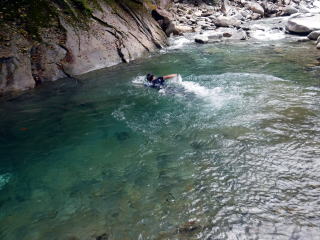 2020.8.9-10　釜ノ沢西俣（沢登り）