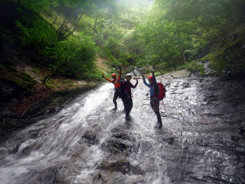2020.8.8　鶏冠谷右俣（沢登り）