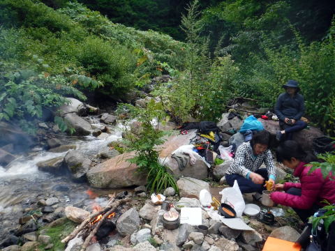 2020.8.14-16 奥只見・シロウ沢~中門沢~会津駒ヶ岳(沢登り)