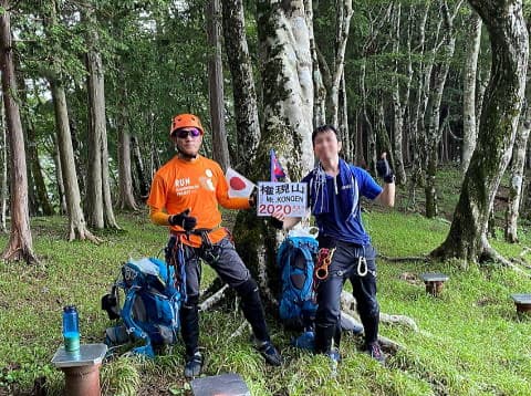 2020.8.2　マスキ嵐沢（沢登り）