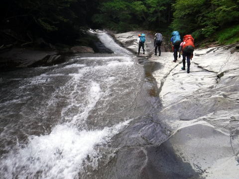 2020.8.9-10　釜ノ沢西俣（沢登り）