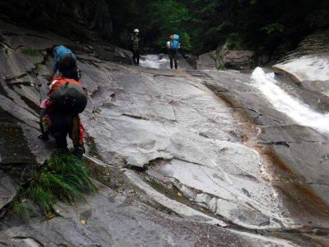 2020.8.9-10　釜ノ沢西俣（沢登り）