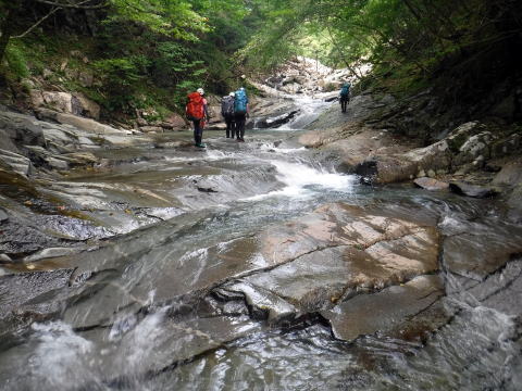 2020.8.9-10　釜ノ沢西俣（沢登り）