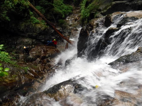 2020.8.8　鶏冠谷右俣（沢登り）