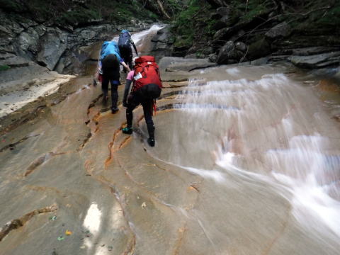 2020.8.9-10　釜ノ沢西俣（沢登り）