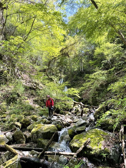 2022.4.23　熊倉沢左俣東沢（沢登り）