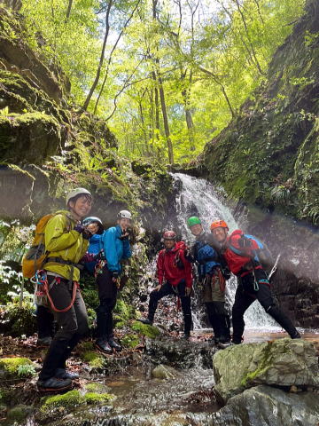 2022.4.23　熊倉沢左俣東沢（沢登り）