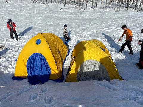 2022.4.9-10　巻機山（雪山）