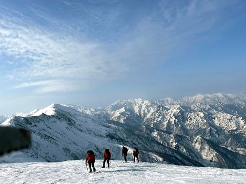 2022.4.9-10　巻機山（雪山）