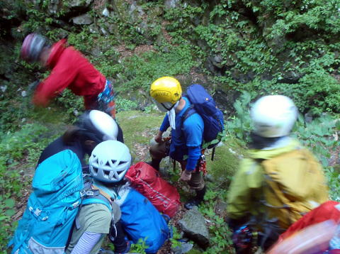2022.5.29　鷹ノ巣谷（沢登り）
