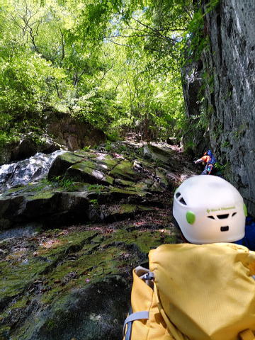 2022.6.4　鶏冠谷左俣（沢登り）