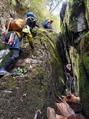 2022.6.4　鶏冠谷左俣（沢登り）