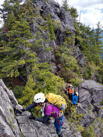 2022.6.4　鶏冠谷左俣（沢登り）