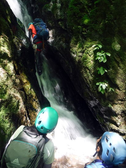 2022.6.25　軍刀利沢（沢登り）