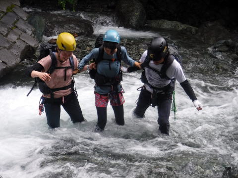 2022.7.17　モミソ沢（沢登り）