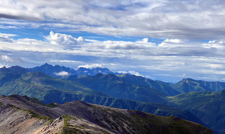 2022.8.12-13 薬師岳(尾根歩き)