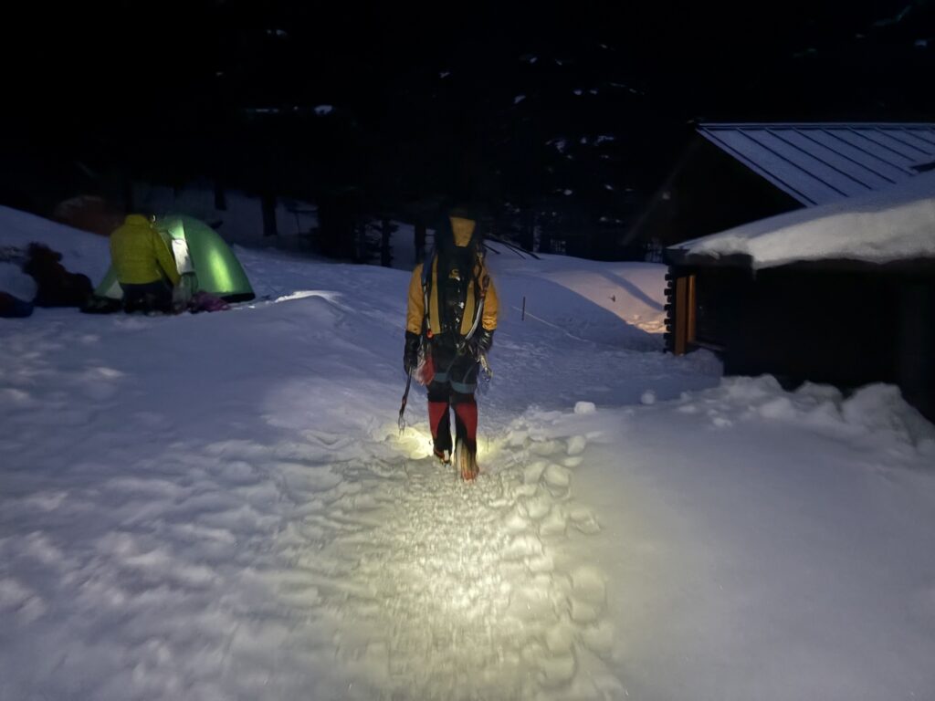 3/28-29　阿弥陀南陵&北陵（雪山・バリエーション）