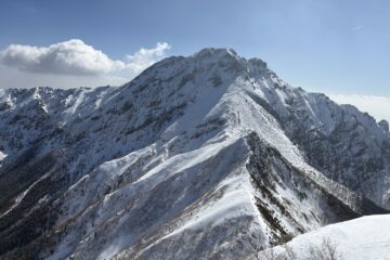3/28-29　阿弥陀南陵&北陵（雪山・バリエーション）