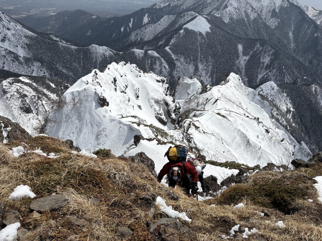 3/28-29　阿弥陀南陵&北陵（雪山・バリエーション）