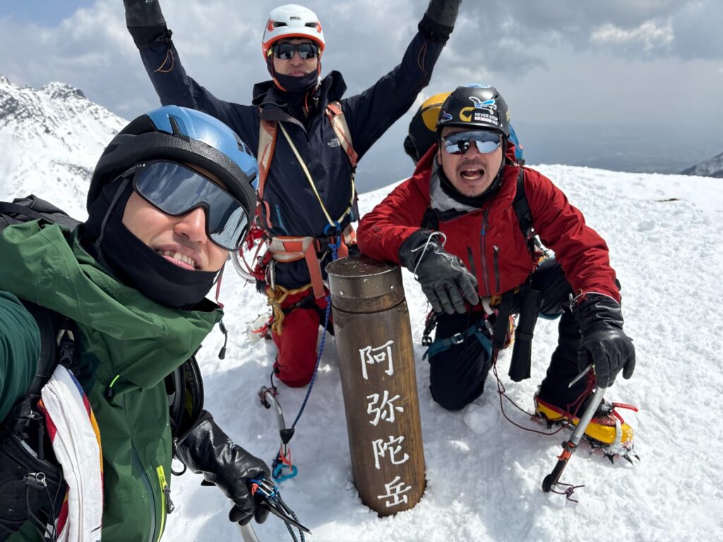 3/28-29　阿弥陀南陵&北陵（雪山・バリエーション）