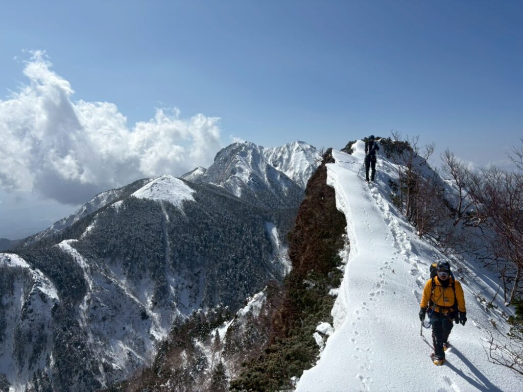 3/28-29　阿弥陀南陵&北陵（雪山・バリエーション）