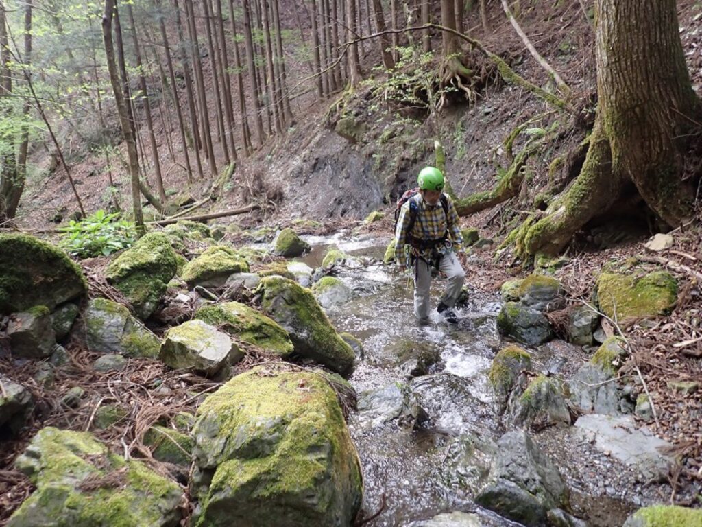 2026.4.19　白沢川奈良倉沢（沢登り）