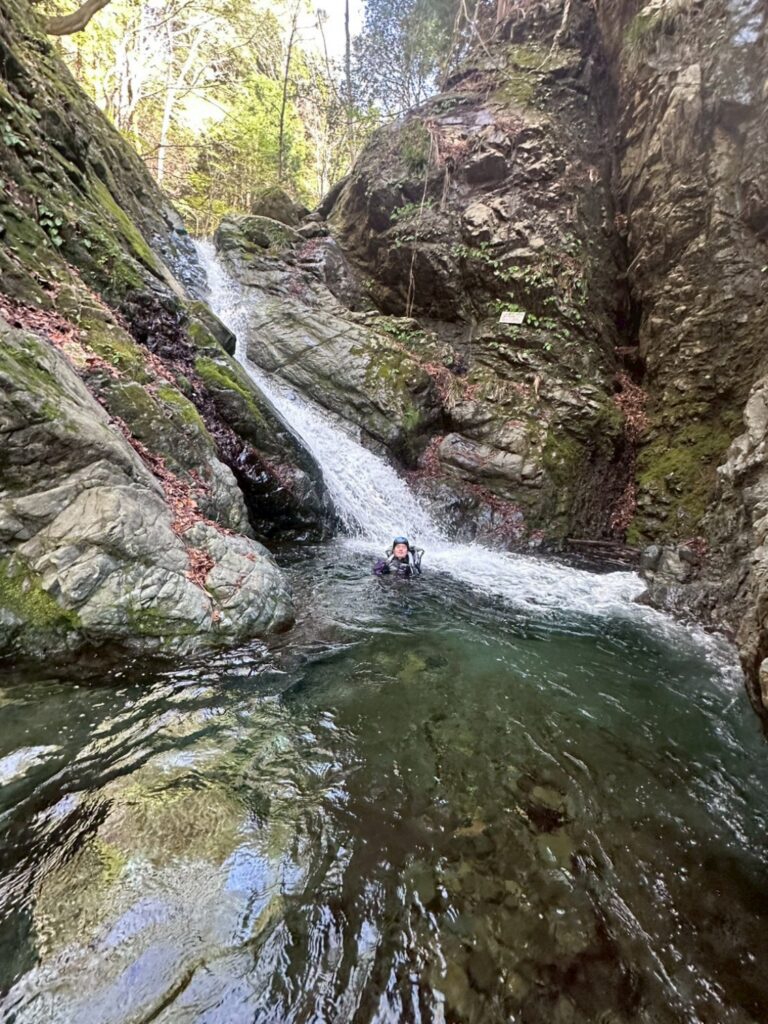 2026.4.11　勘七ノ沢（沢登り）