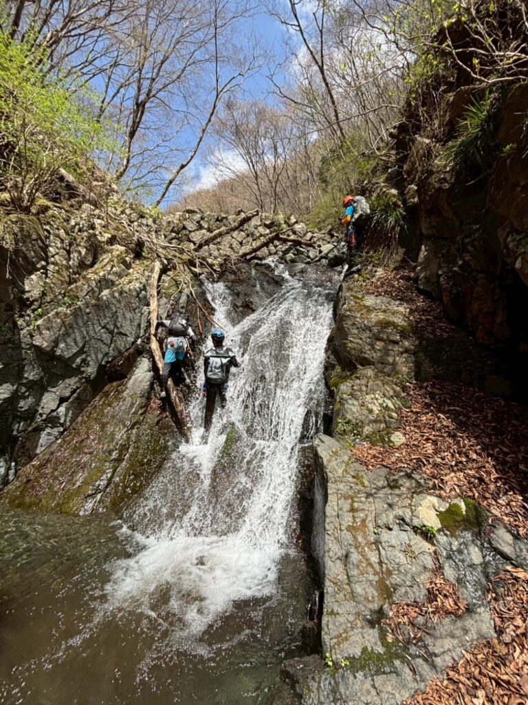 2026.4.11　勘七ノ沢（沢登り）