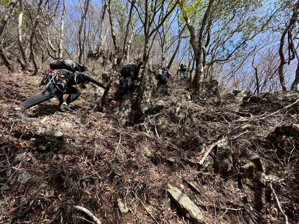 2026.4.11　勘七ノ沢（沢登り）