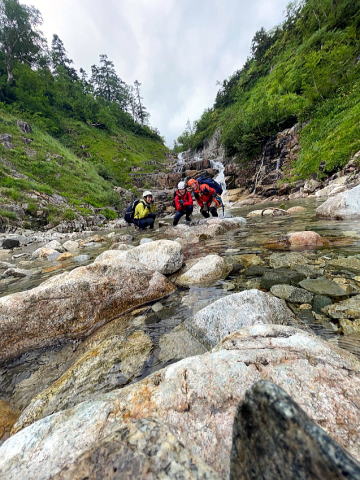 2022.8.11-13 赤木沢(沢登り)